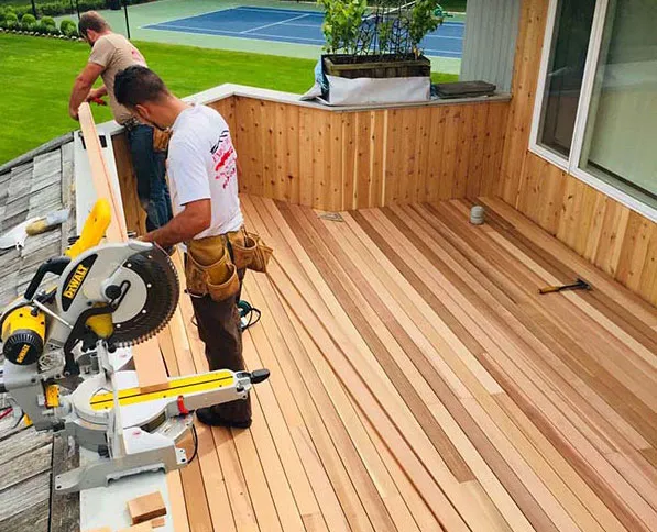 residential deck repairs